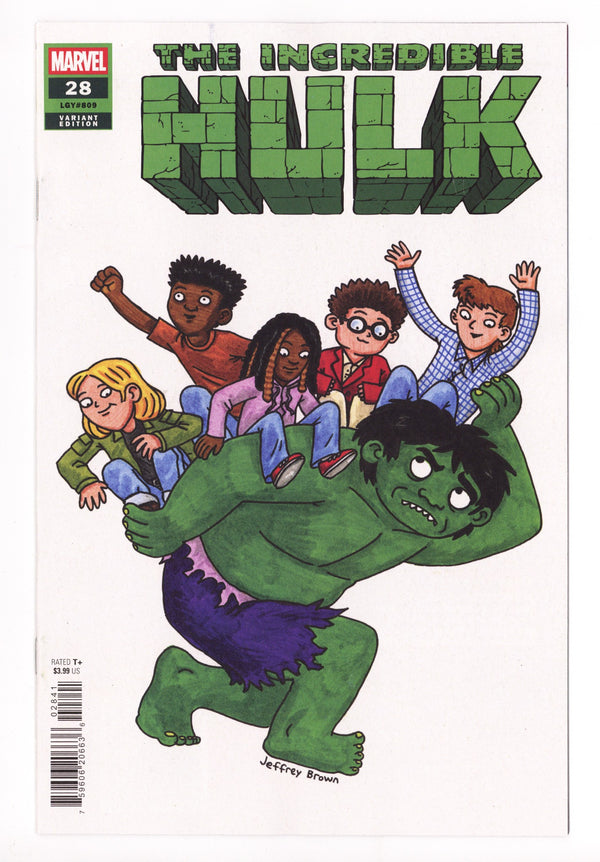 Incredible Hulk Vol 4 28 Brown Variant (2025)