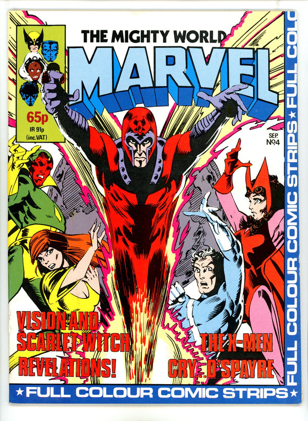 The Mighty World of Marvel Vol 2 4 FN/VF (1983)