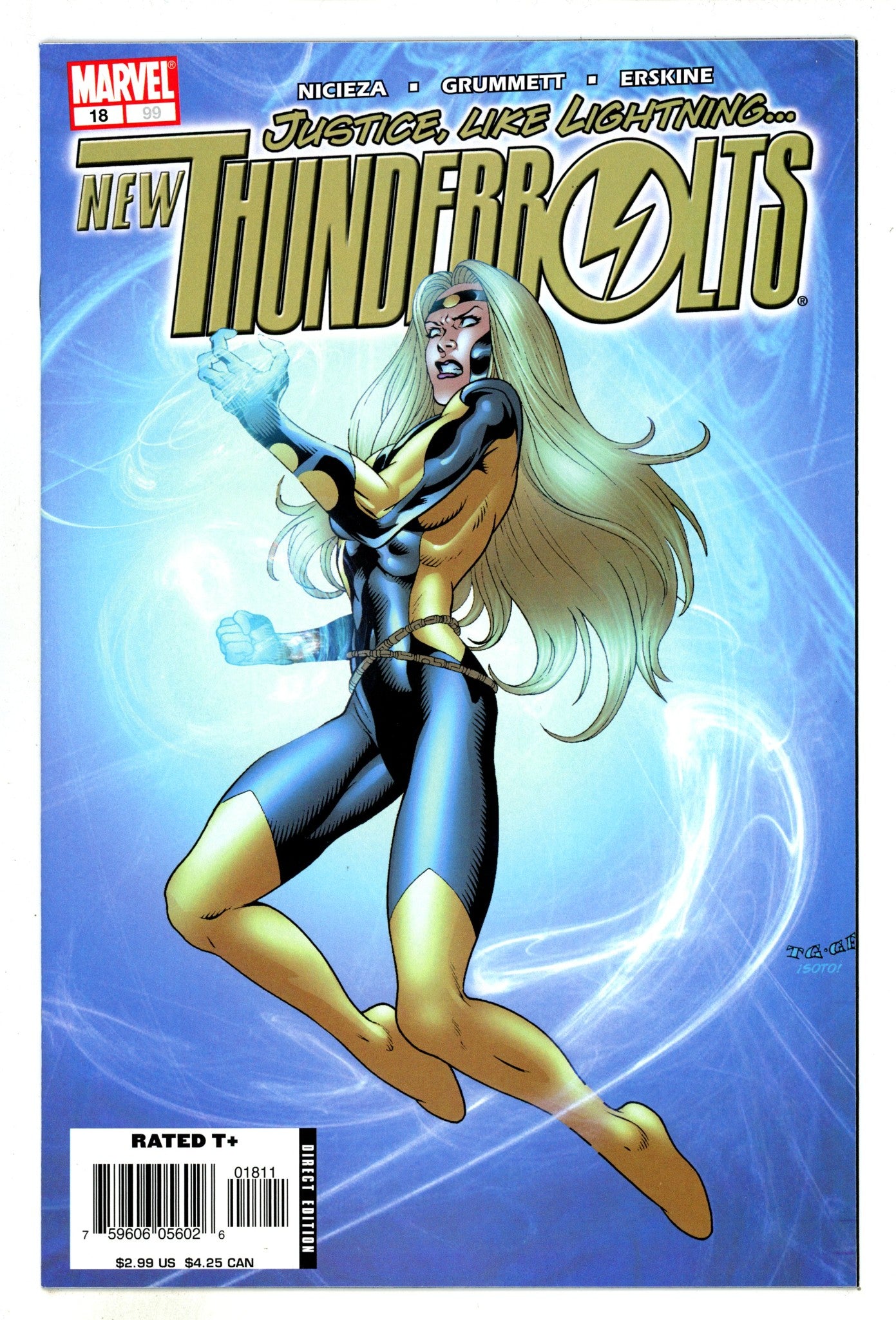 New Thunderbolts Vol 1 18 (99) High Grade (2006) 