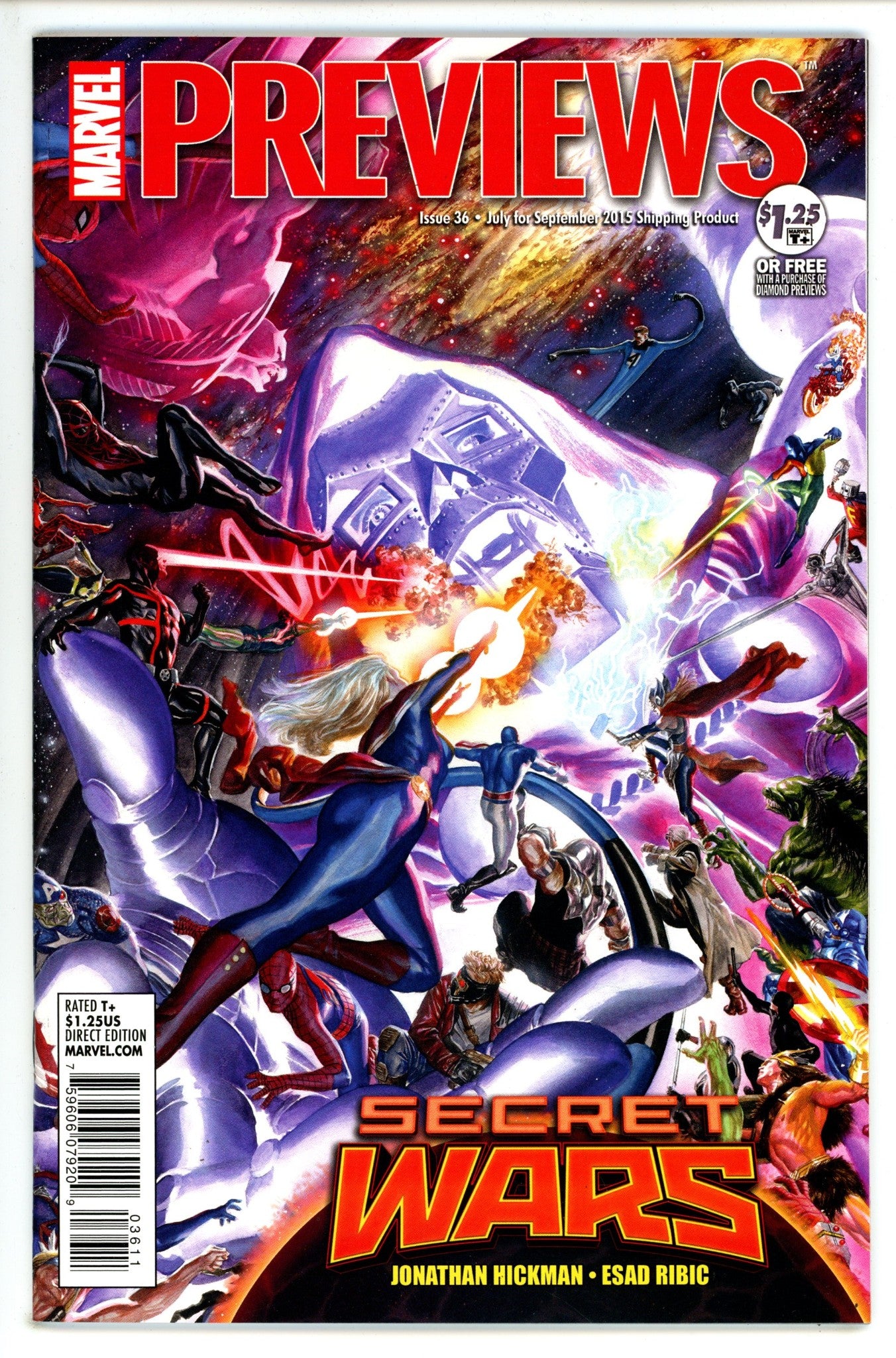 Marvel Previews Vol 2 36 High Grade (2015)