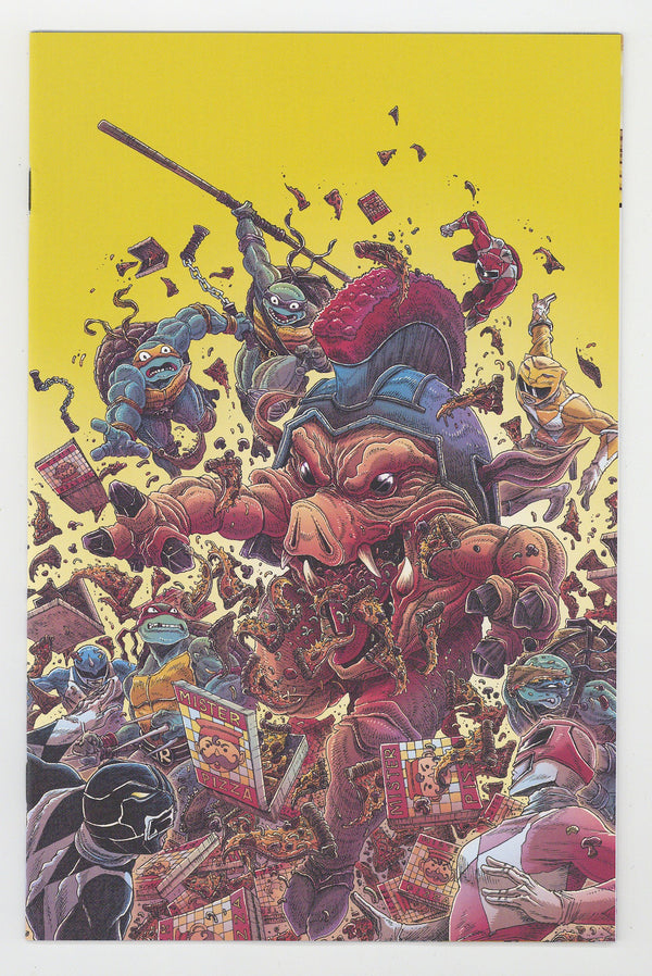 Mighty Morphin Power Rangers / Teenage Mutant Ninja Turtles III 1 Stokoe Virgin Incentive NM+ (2025)