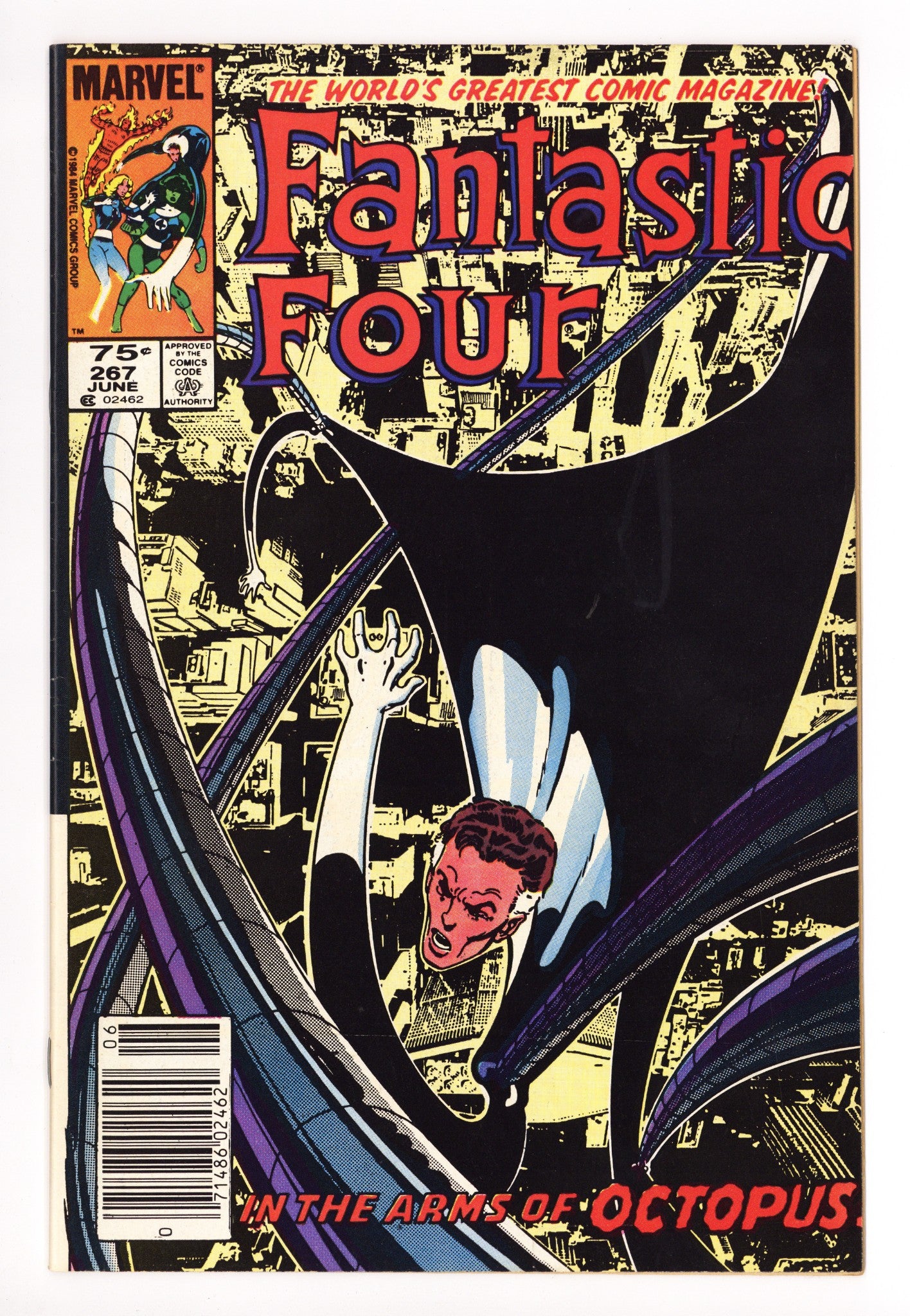 Fantastic Four Vol 1 267 FN/VF (7.0) (1984) Canadian Price Variant 