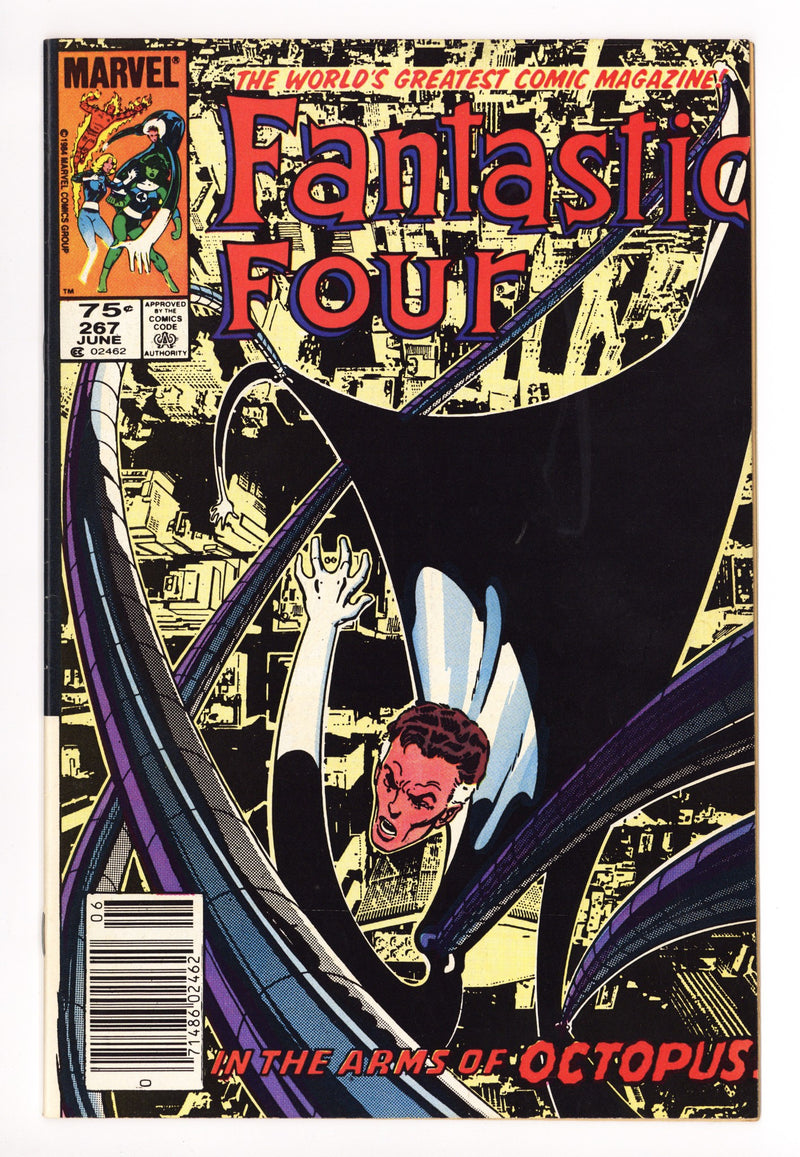 Fantastic Four Vol 1 267 FN/VF (7.0) (1984) Canadian Price Variant 