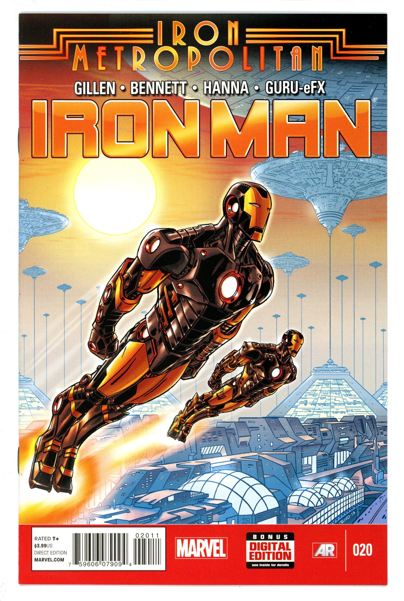 Iron Man Vol 5 20 High Grade (2014) 