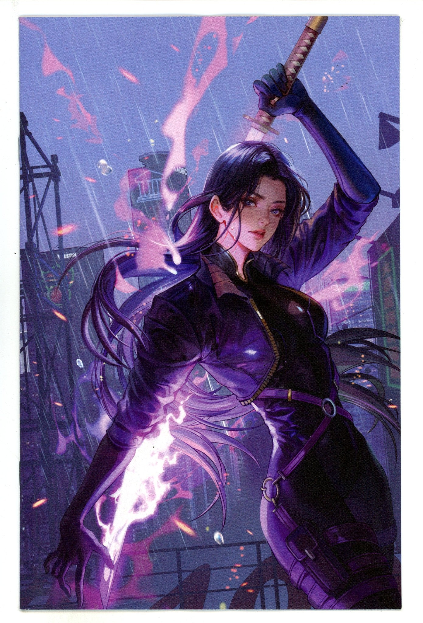 Psylocke Vol 2 6 Yang Virgin Incentive Variant NM (2025)