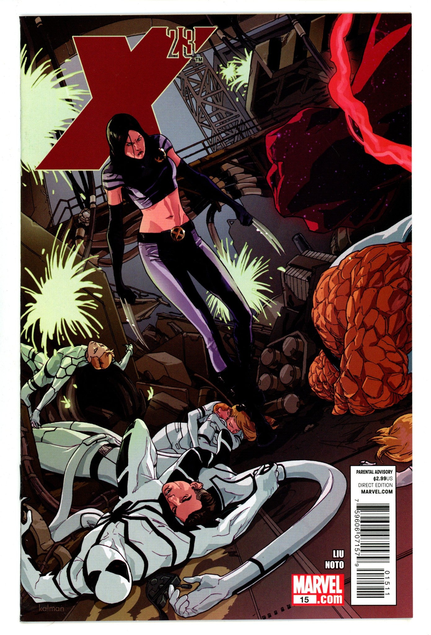 X-23 Vol 3 15 High Grade (2011) 