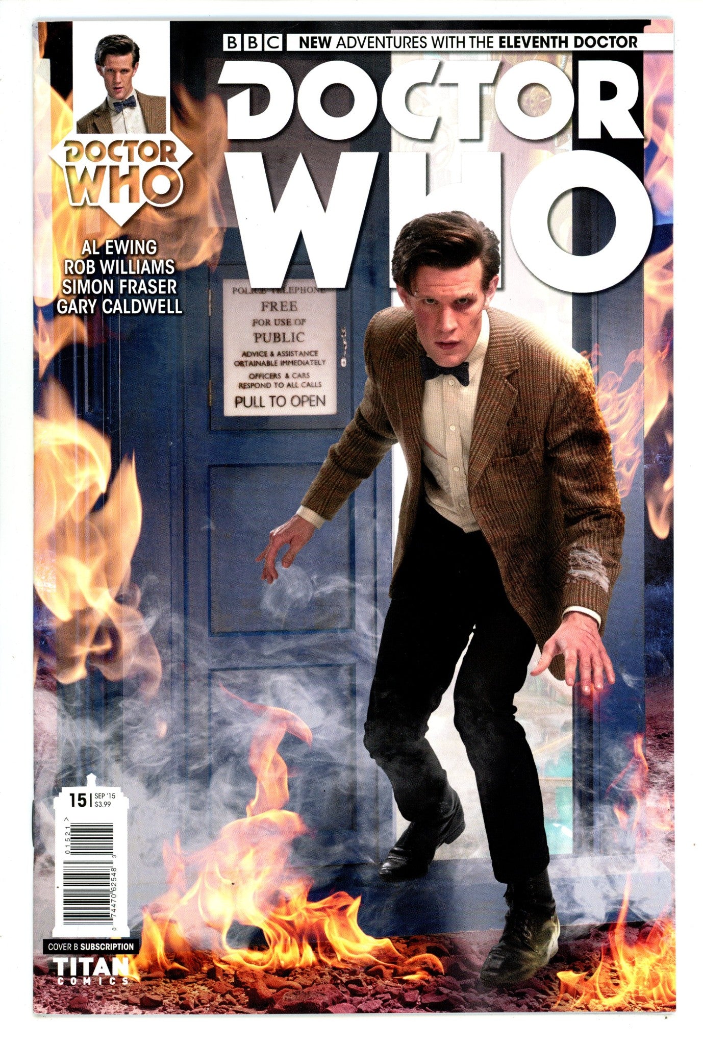 Doctor Who: The Eleventh Doctor 15 High Grade (2015) Photo Variant 
