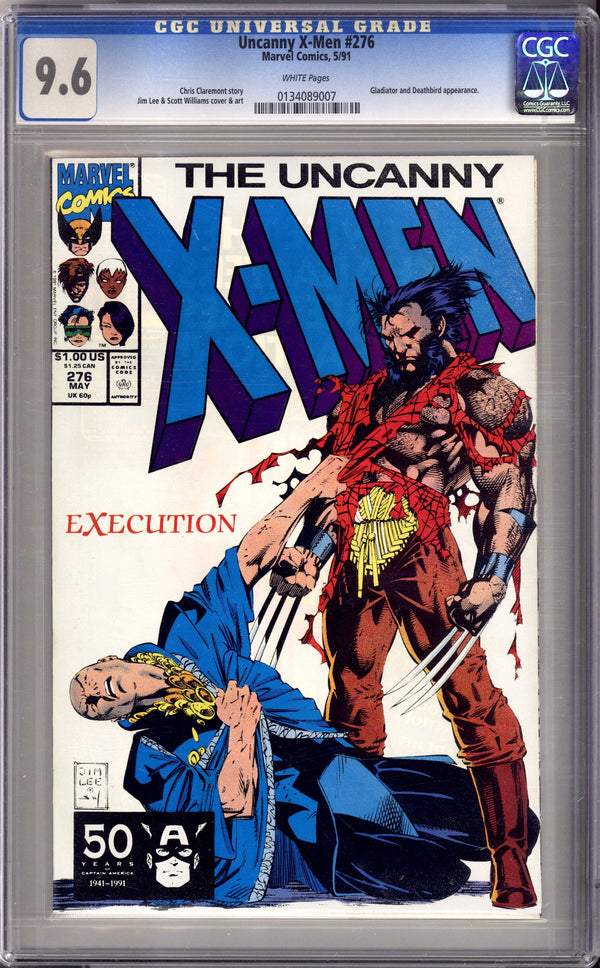 The Uncanny X-Men Vol 1 276 CGC 9.6 (NM+) (1991)