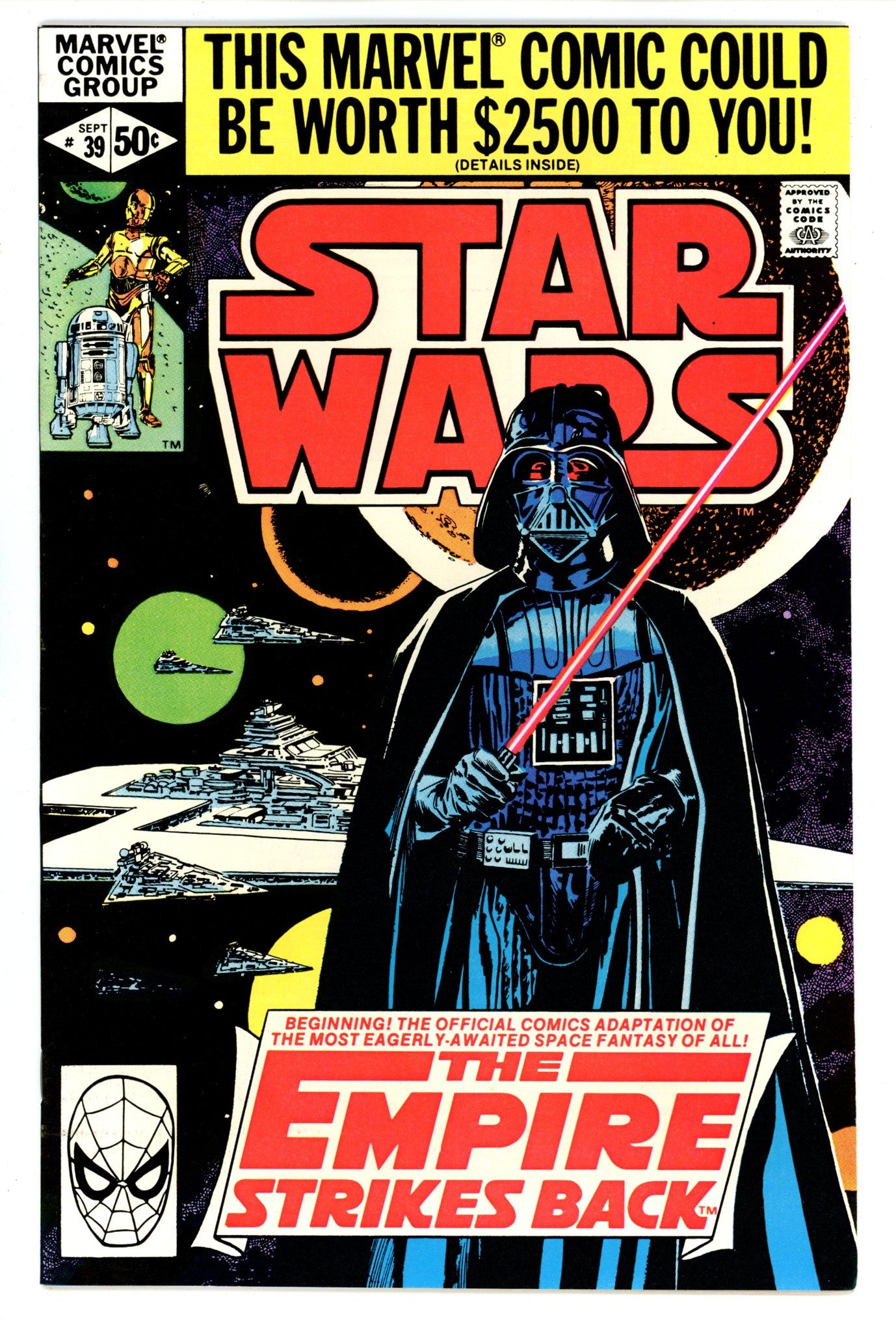 Star Wars Vol 1 39 VF/NM (9.0) (1980) 