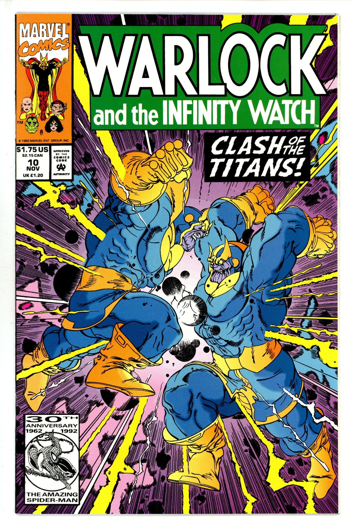 Warlock and the Infinity Watch 10 (1992)