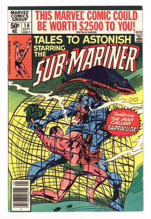 Tales to Astonish Vol 2 10 Mid Grade (1980) Newsstand