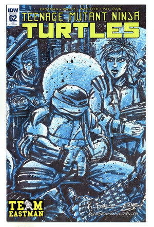 Teenage Mutant Ninja Turtles Vol 5 62 VF/NM (9.0) (2016) Eastman Sketch Exclusive Variant