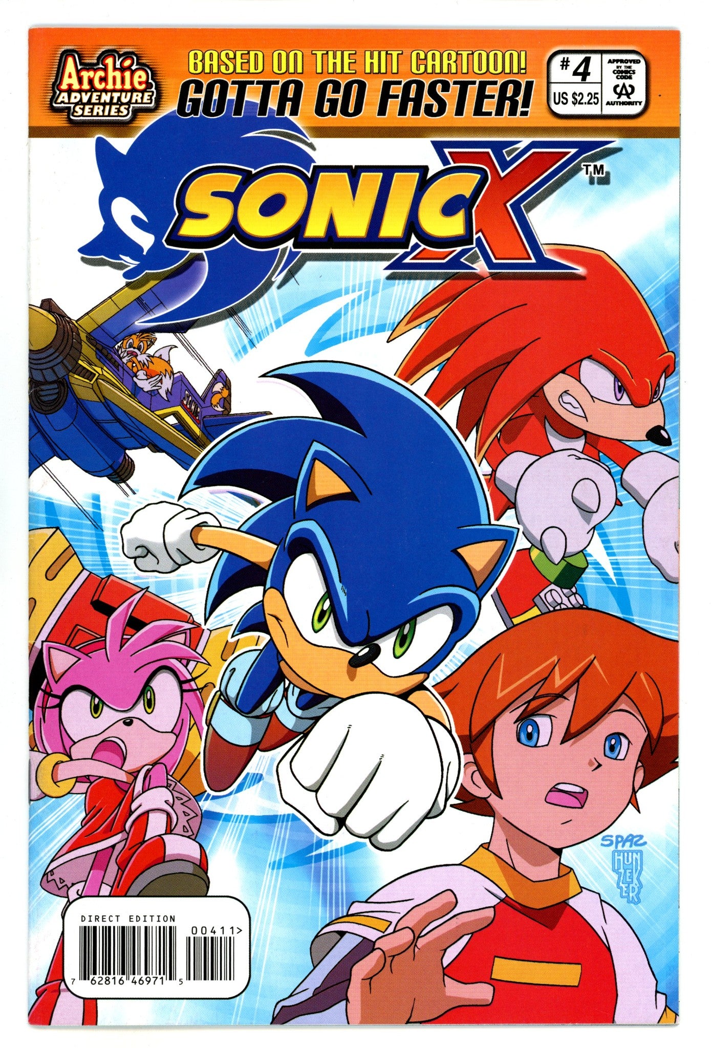 Sonic X 4 VF- (7.5) (2006) 
