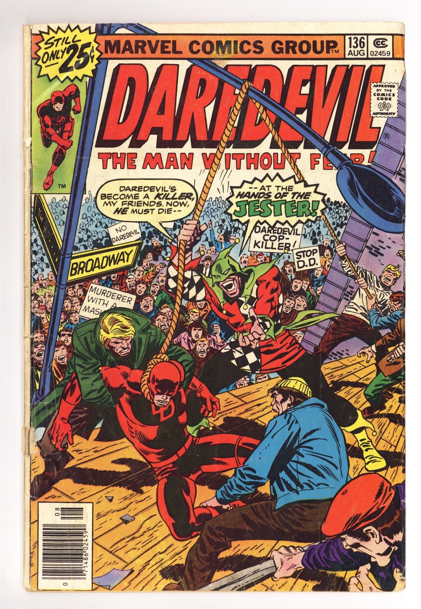Daredevil Vol 1 136 Very Low Grade (1976) 