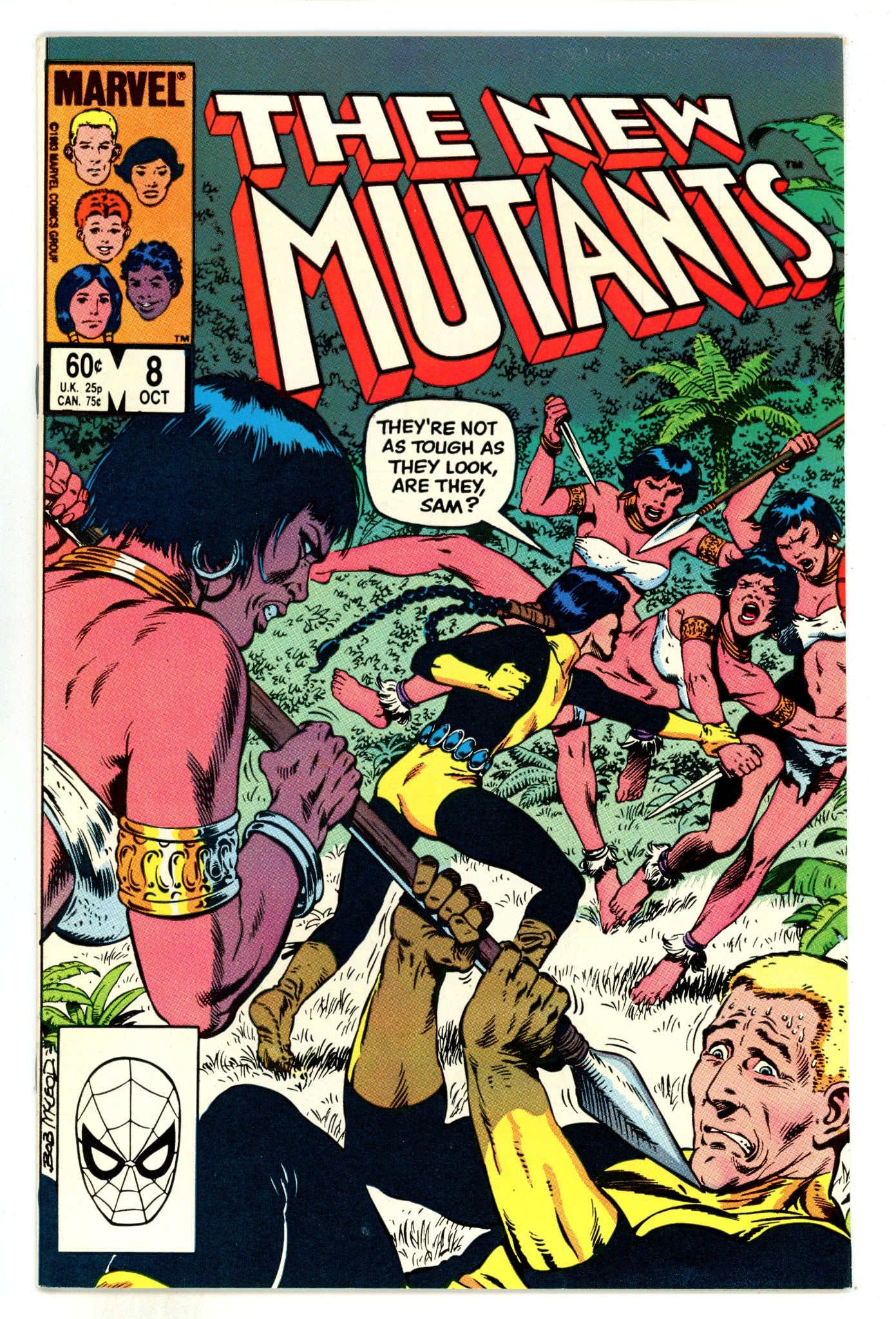 The New Mutants Vol 1 8  Mid Grade  (1983)  