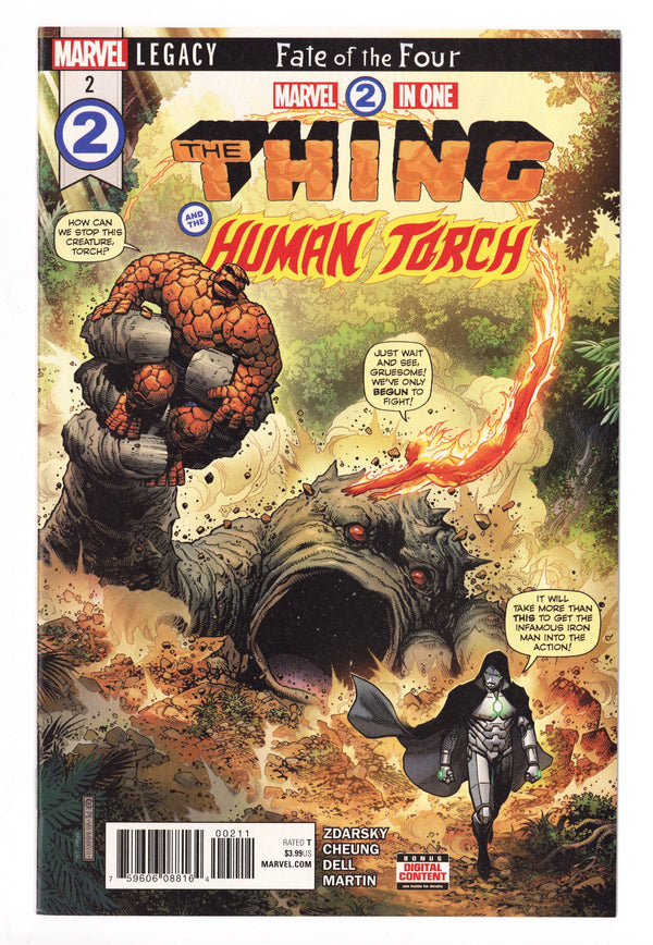 Marvel 2-in-One Vol 3 2 High Grade (2018)