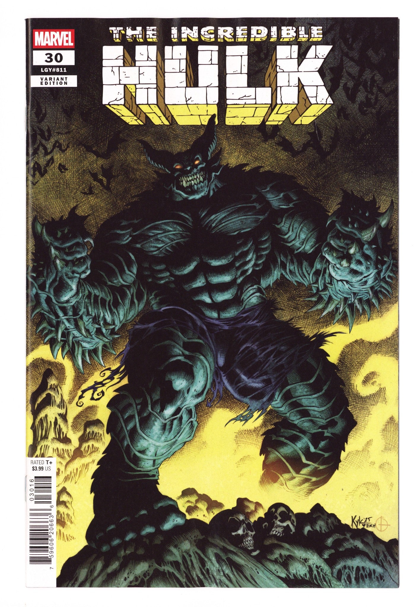 Incredible Hulk Vol 4 30 Hotz  Incentive NM  (2025)