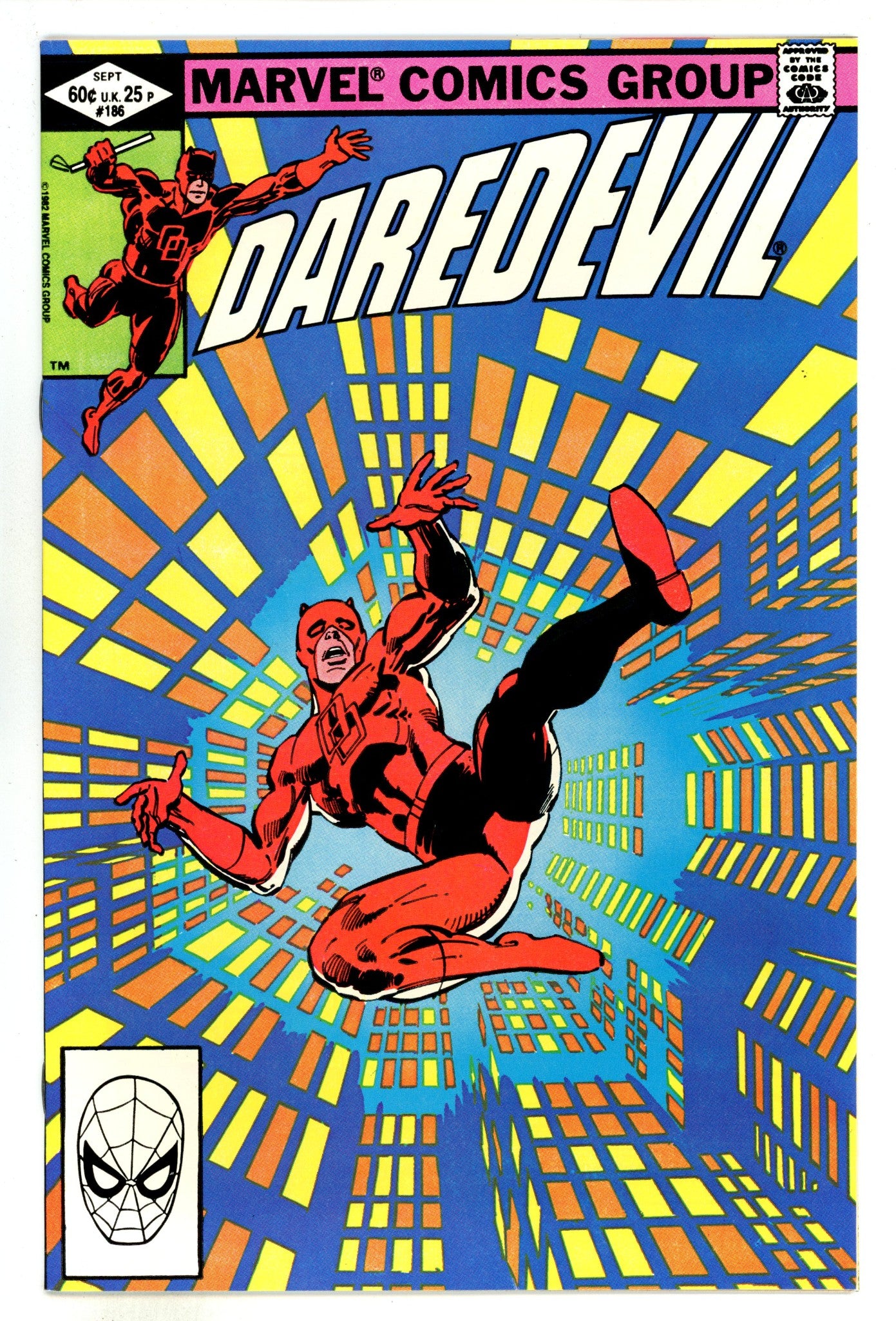 Daredevil Vol 1 186 High Grade (1982) 
