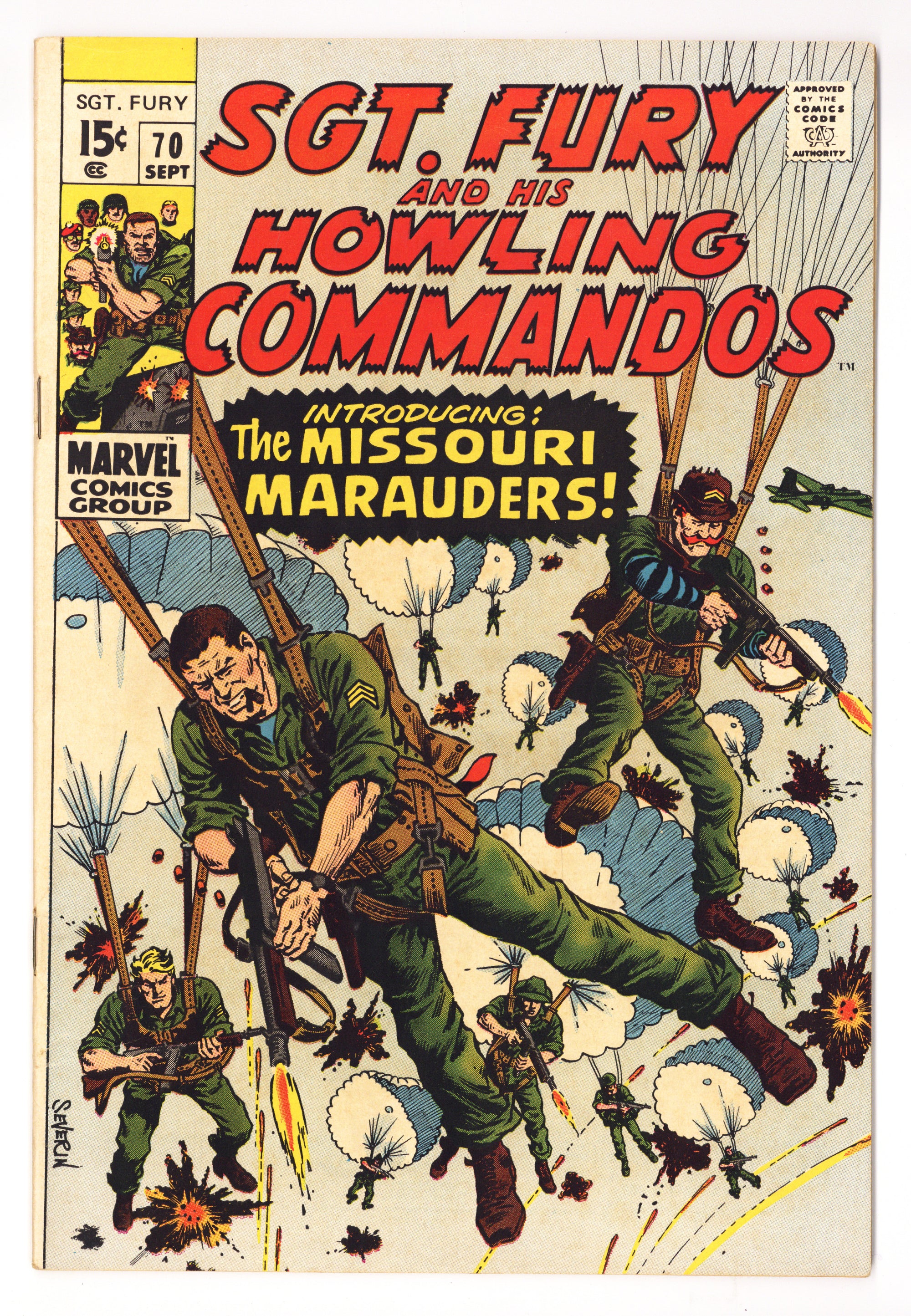 Sgt. Fury   70  FN- (5.5)   (1969)        