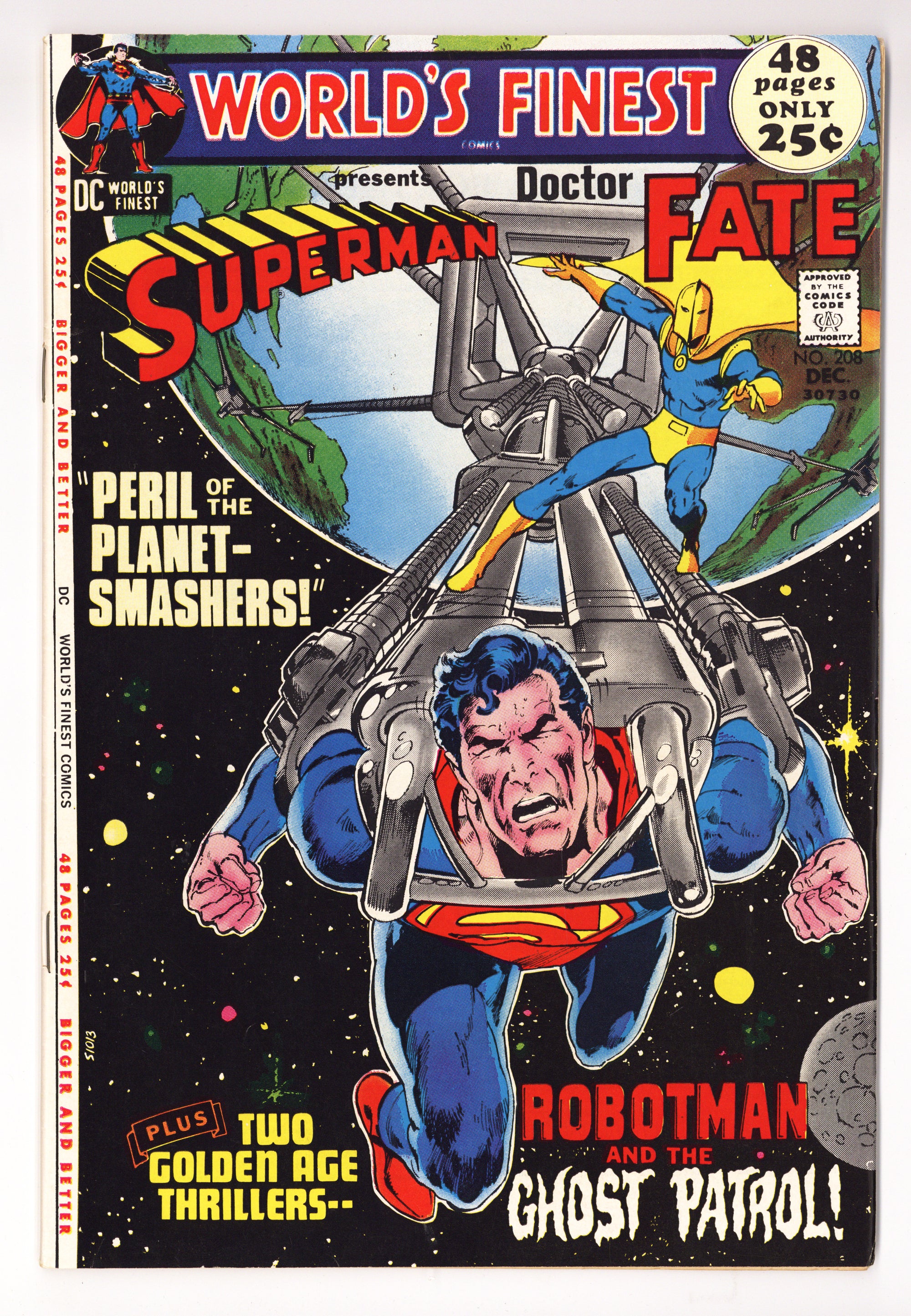 World's Finest Comics   208  FN/VF (7.0)   (1971)        