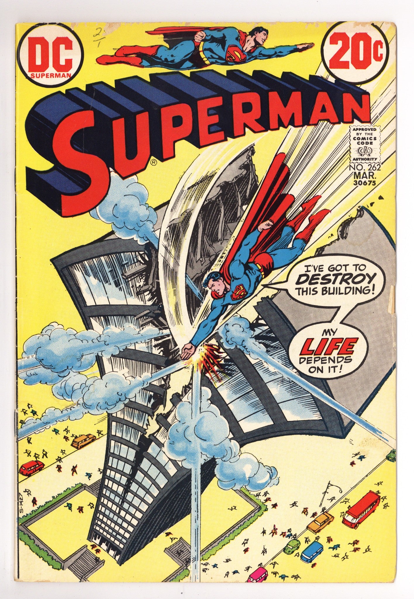 Superman Vol 1 262 Low Grade (1973) 