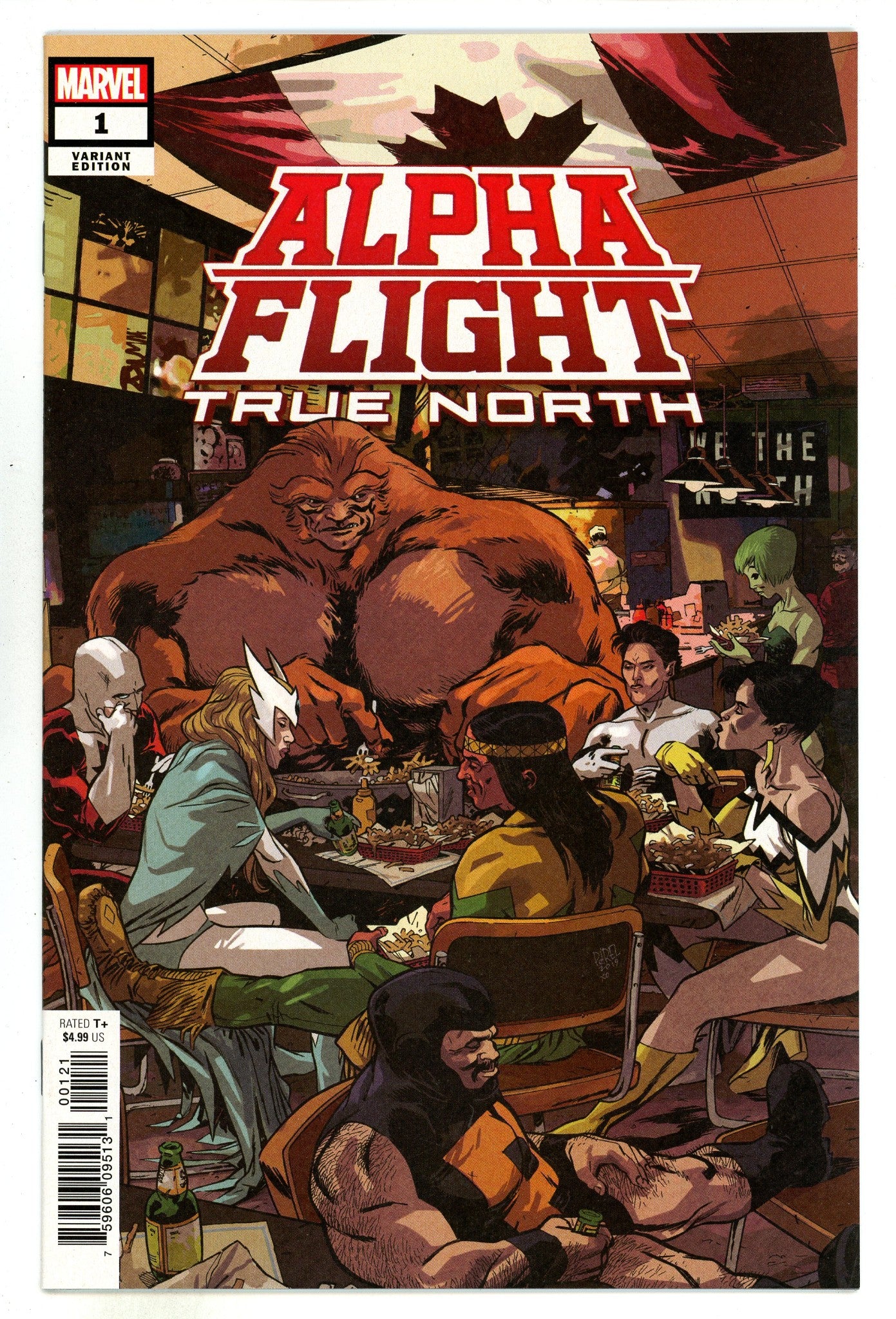 Alpha Flight: True North 1 High Grade (2019) Pérez Variant 