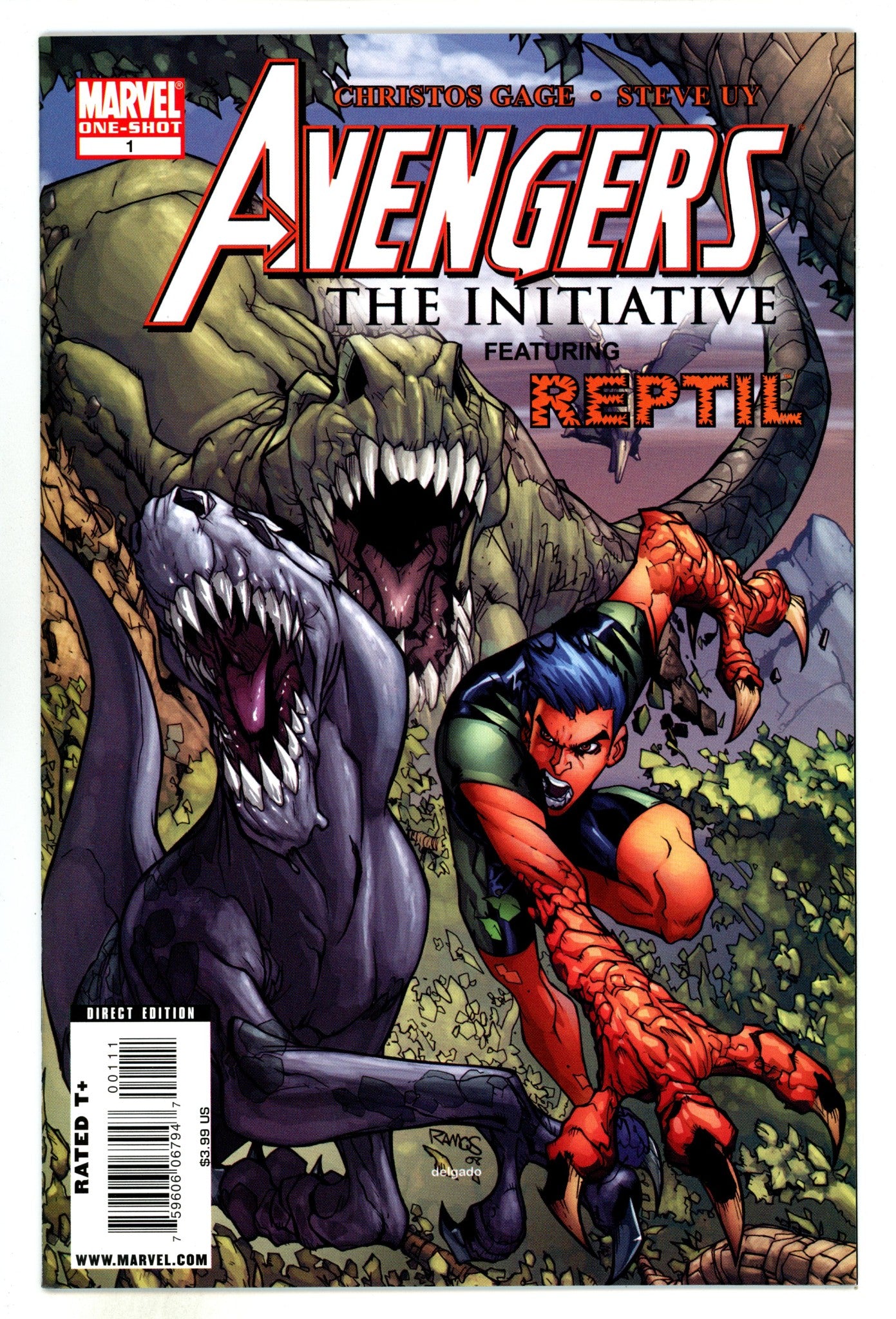 Avengers: The Initiative Featuring Reptil  1  VF/NM (9.0)  (2009)  