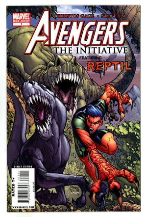 Avengers: The Initiative Featuring Reptil 1 VF/NM (9.0) (2009)