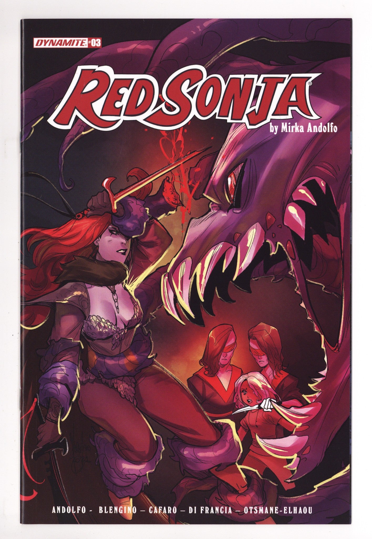 Red Sonja Vol 6 3  High Grade   (2021)        