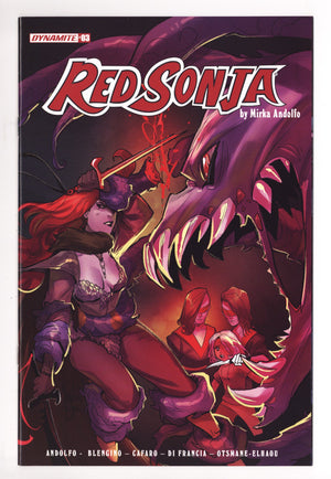 Red Sonja Vol 6 3  High Grade   (2021)