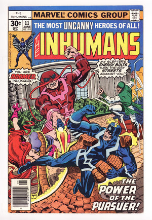 The Inhumans Vol 1 11 Mid Grade (1977)