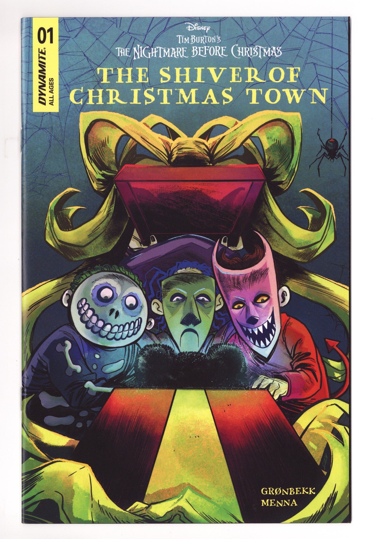 Tim Burtons The Nightmare Before Christmas The Shiver Of Christmas Town 1 Lee Variant (2025)