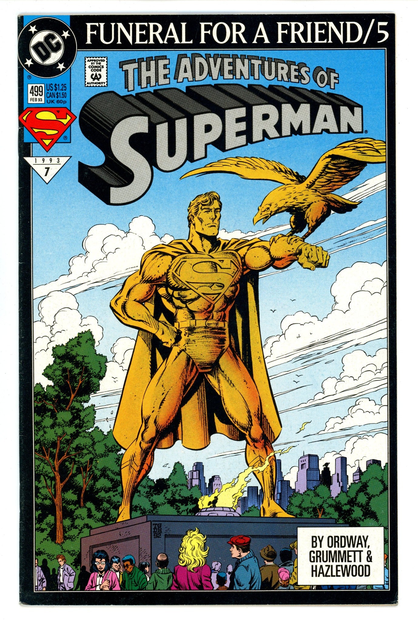 Adventures of Superman Vol 1 499 High Grade (1993) 