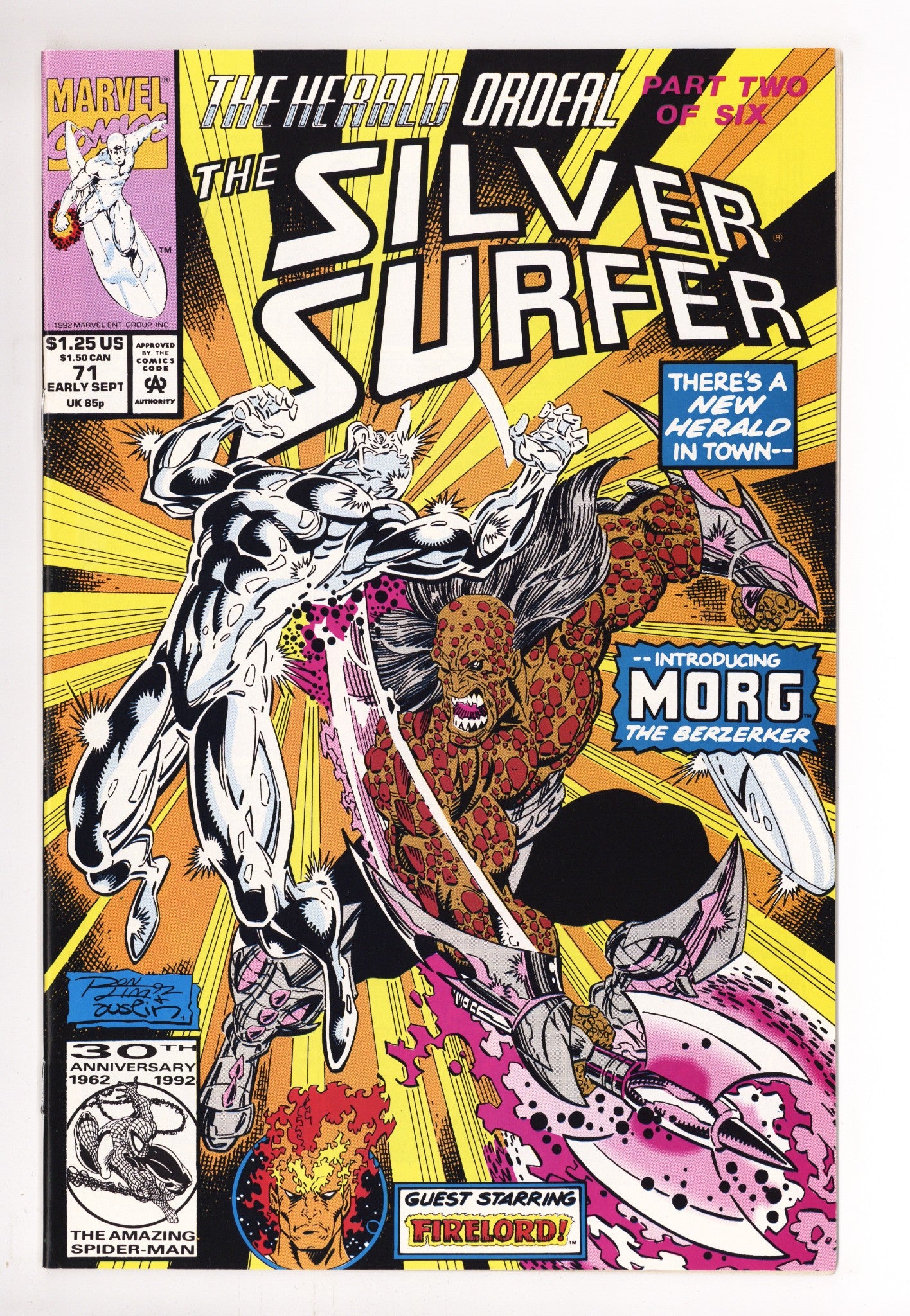 Silver Surfer Vol 3 71 High Grade (1992) 