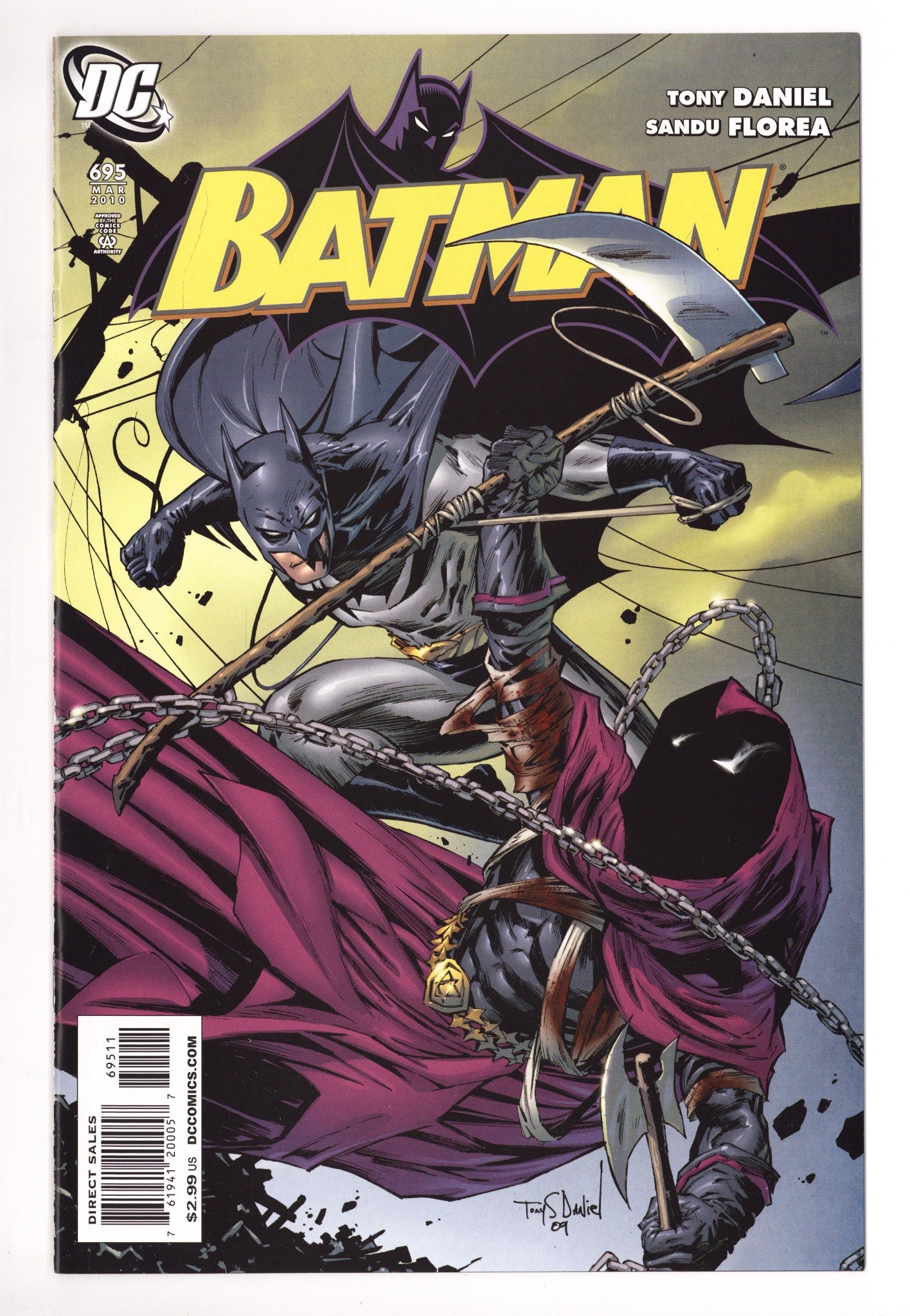 Batman Vol 1 695 Mid Grade (2010) 