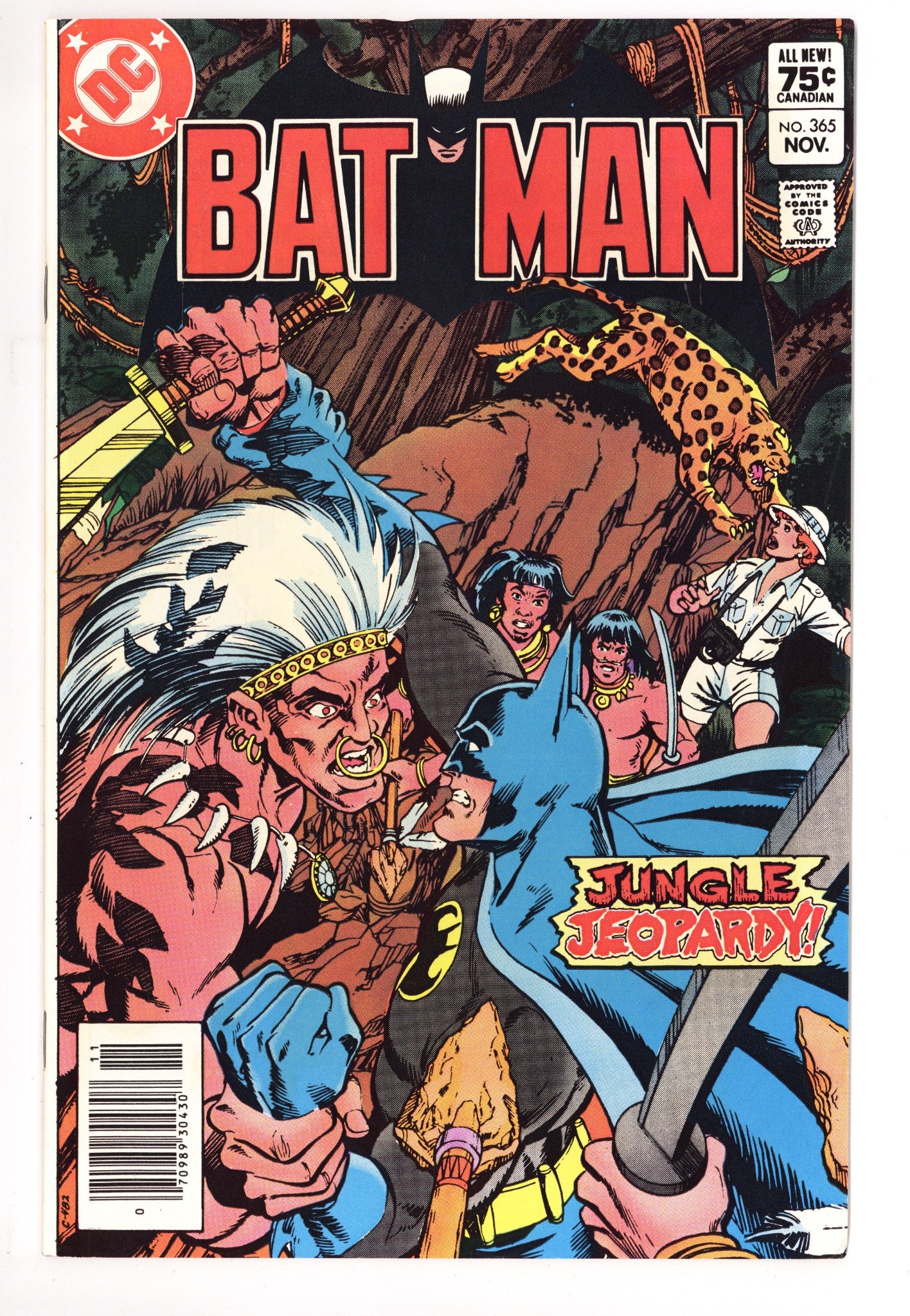 Batman Vol 1 365 FN (6.0) (1983) Canadian Price Variant 
