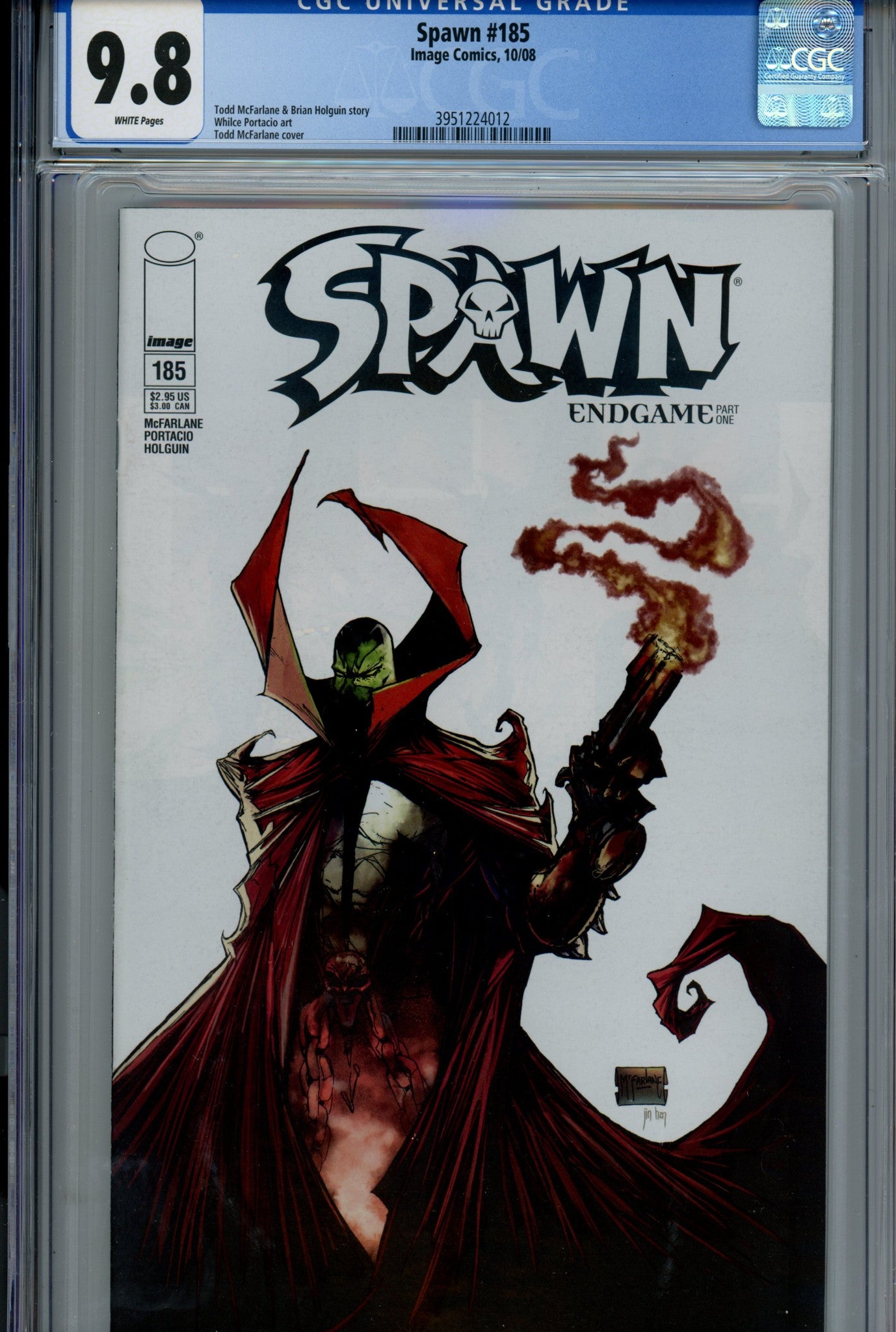 Spawn 185 CGC 9.8 (NM/M) (2008) 