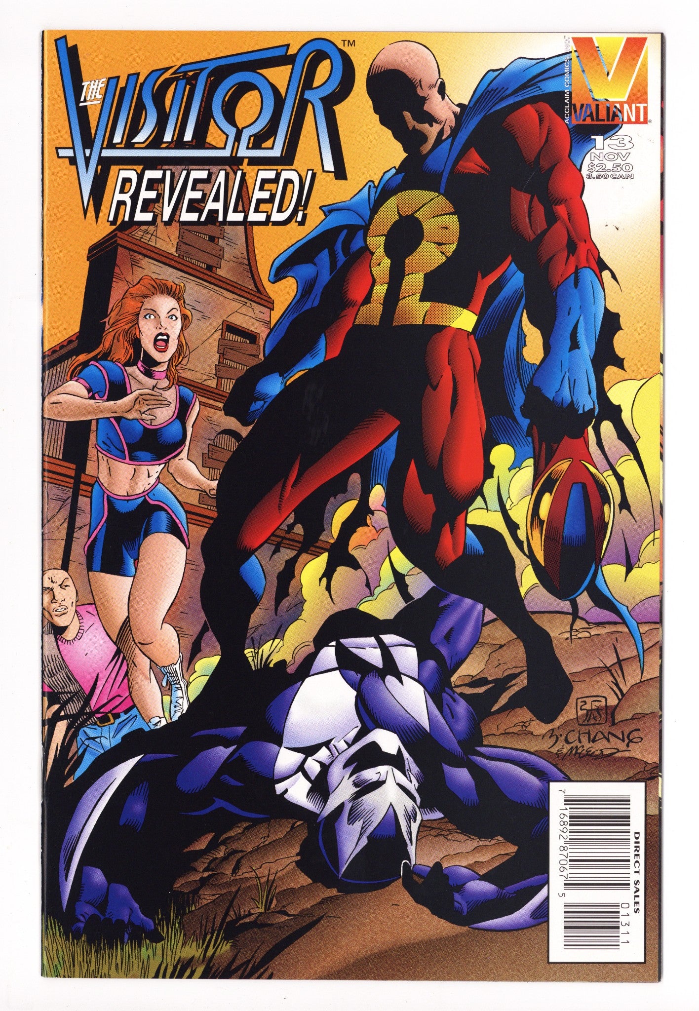 The Visitor Vol 1 8 High Grade (1995) 
