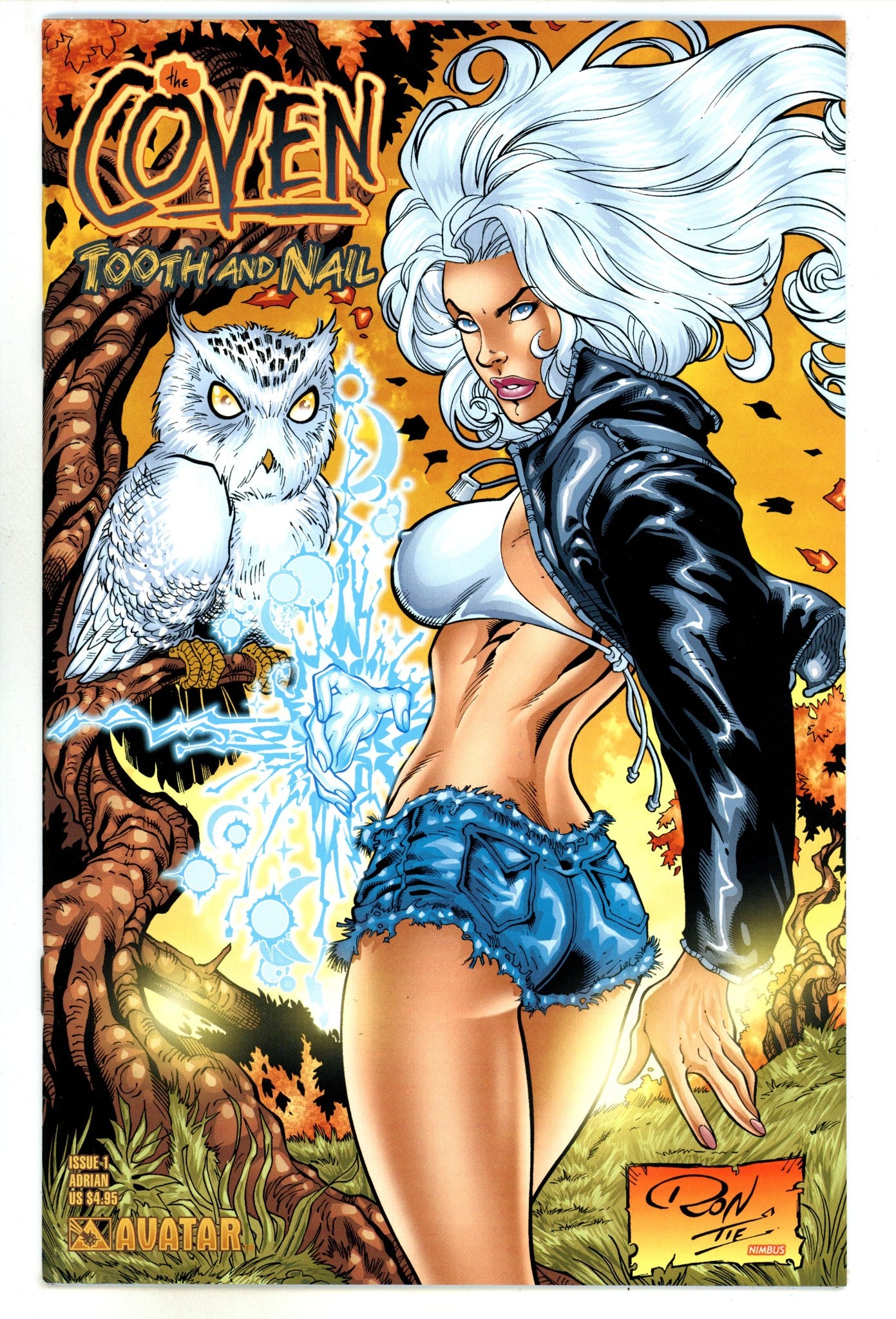 Coven: Tooth and Nail 1 High Grade (2002) Adrian Variant 