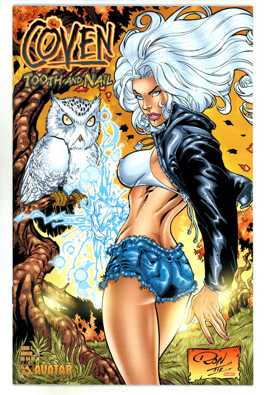 Coven: Tooth and Nail 1 High Grade (2002) Adrian Variant 