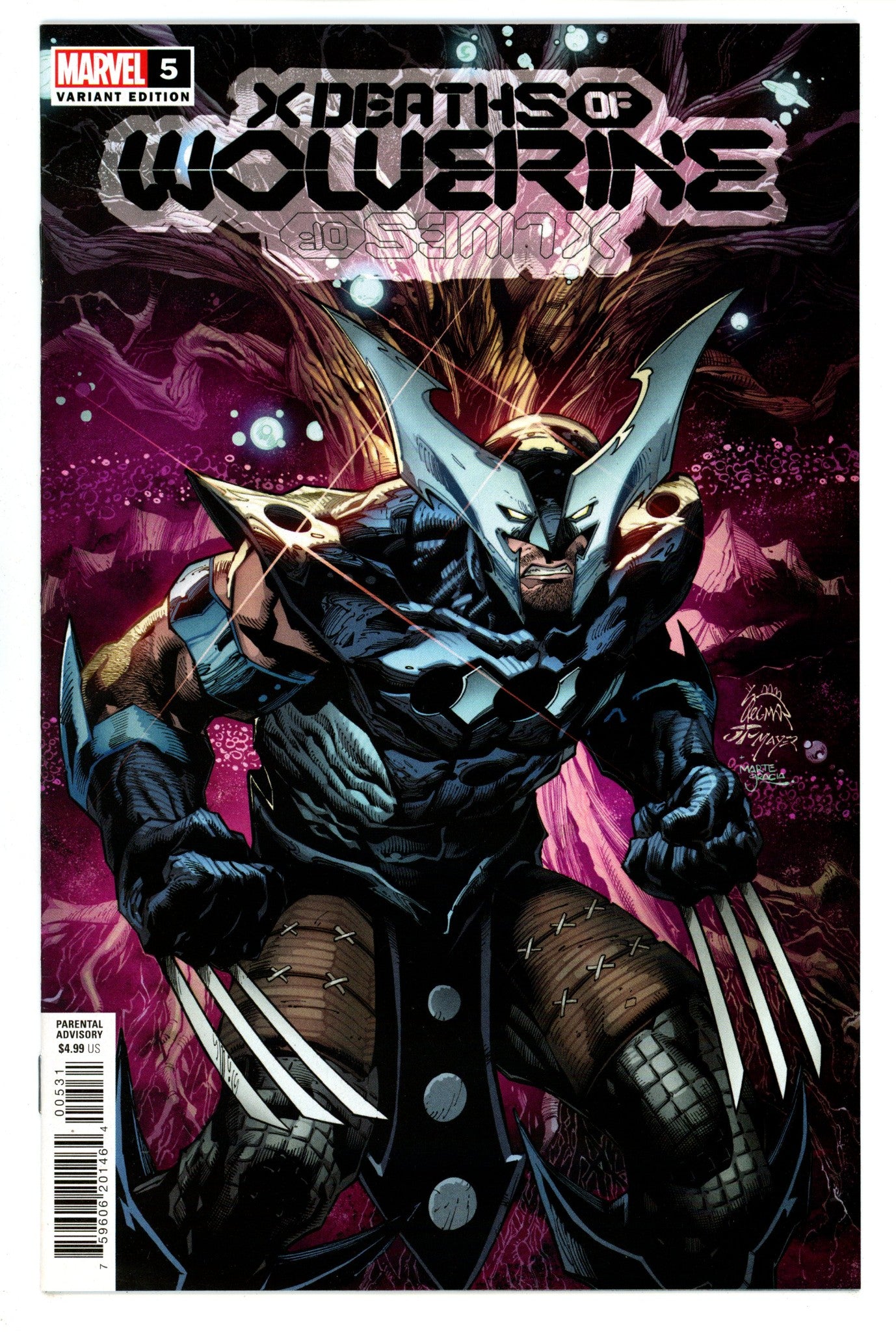 X Deaths of Wolverine 5 High Grade (2022) Stegman Variant 