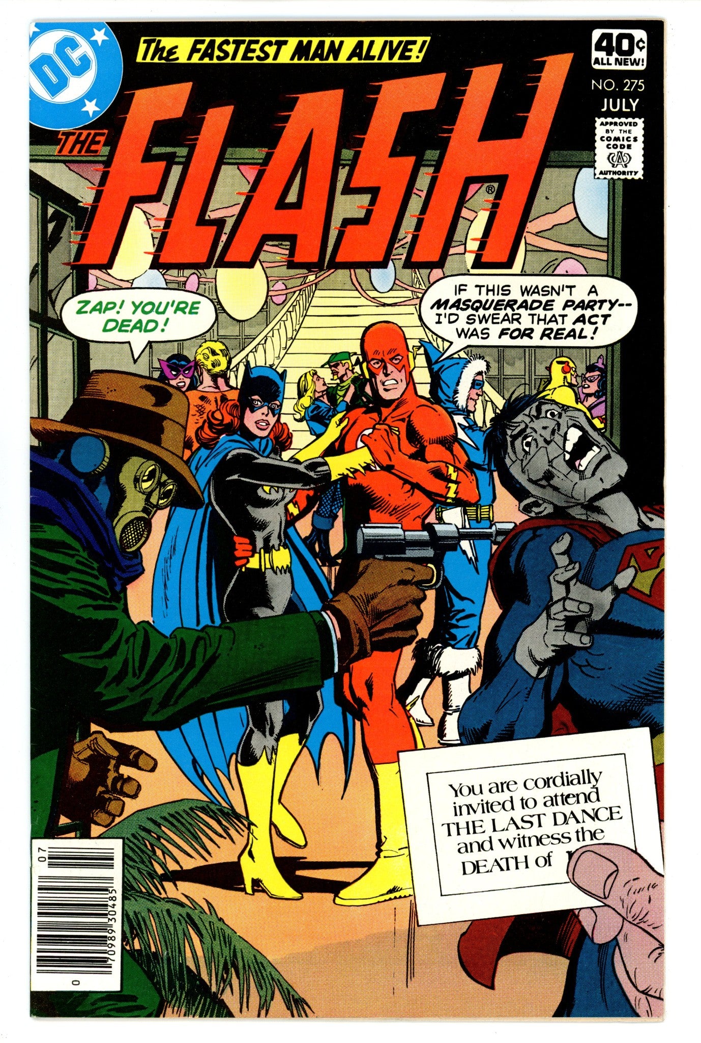 The Flash Vol 1 275 FN/VF (7.0) (1979) 