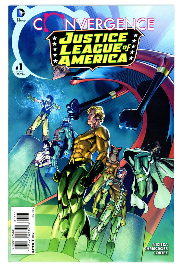 Convergence Justice League of America 1 Mid Grade (2015)