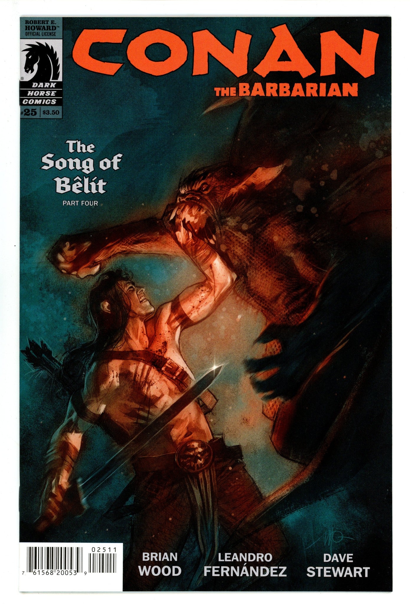 Conan the Barbarian 25 / 112 High Grade (2014) 