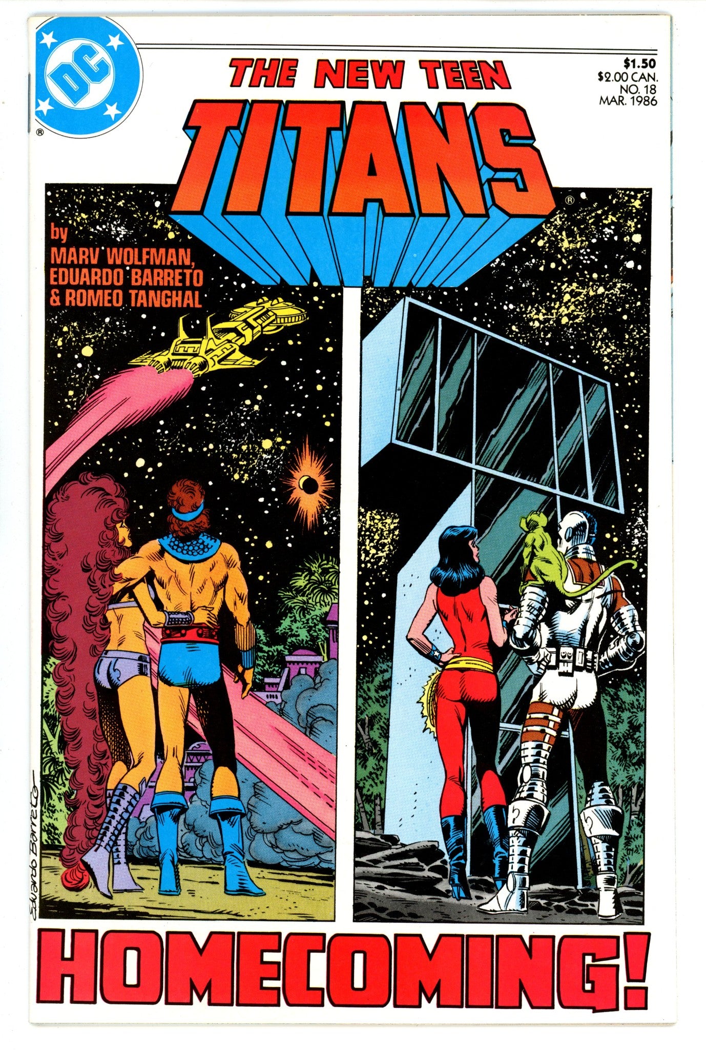 The New Teen Titans Vol 2 18 High Grade (1986) 
