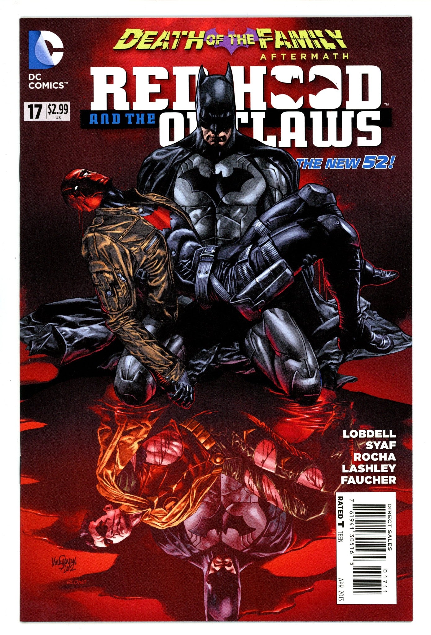 Red Hood and the Outlaws Vol 1 17 High Grade (2013) 