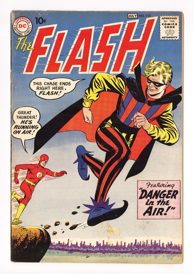 The Flash Vol 1 113 VG (4.0) (1960) 