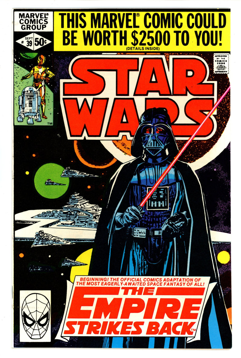 Star Wars Vol 1 39 NM- (9.2) (1980) 