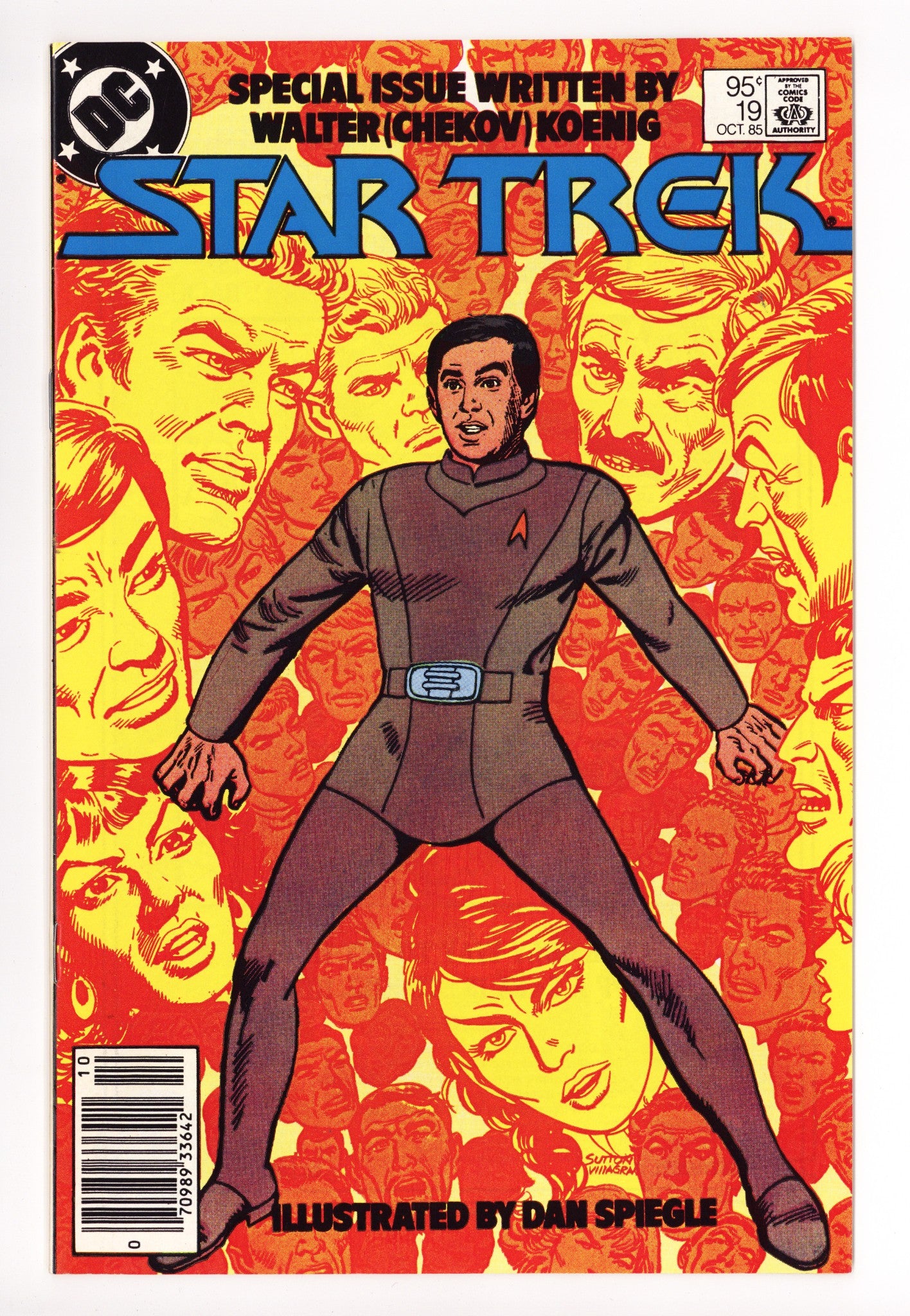 Star Trek Vol 1 19 VF (8.0) (1985) Canadian Price Variant 