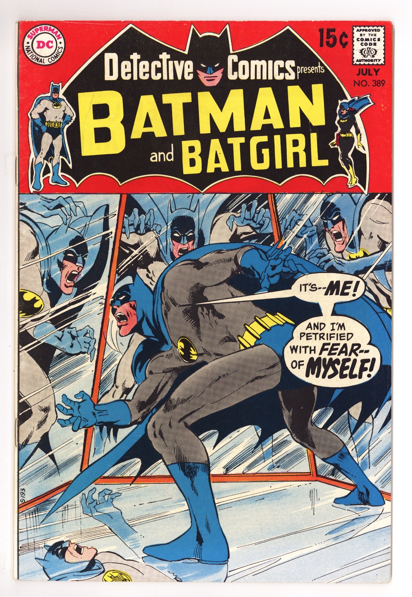 Detective Comics Vol 1 389 FN+ (6.5) (1969) 